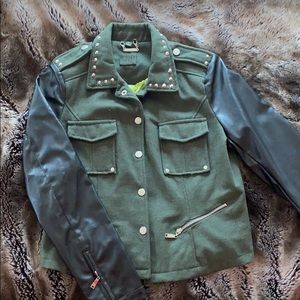 J2 Wool Biker Jacket